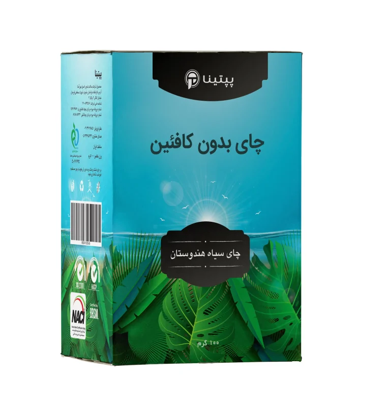 چای سیاه بدون کافئین پپتینا