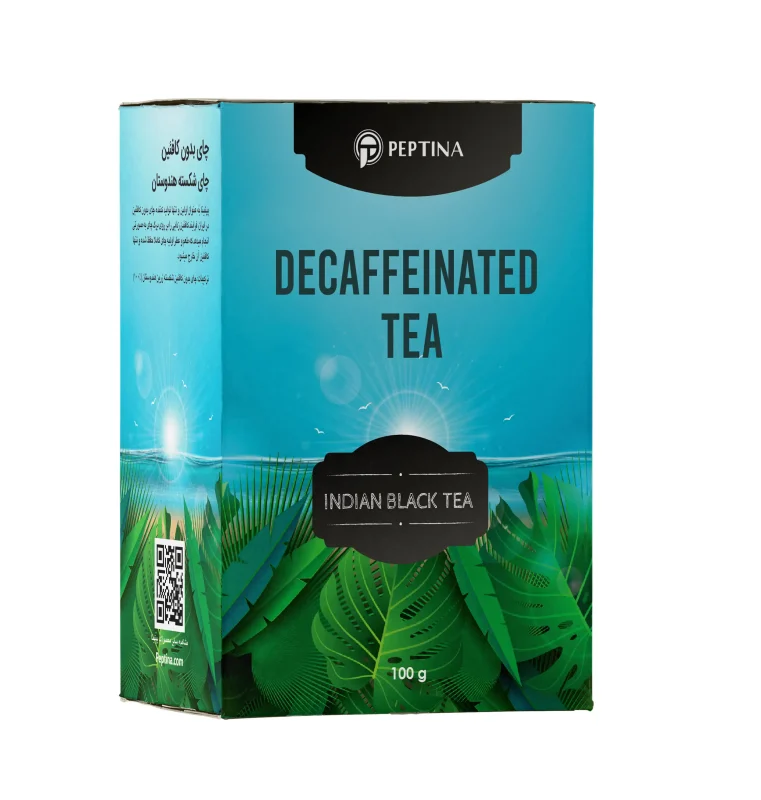 Decaffeinated tea peptina