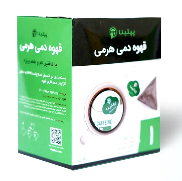 قهوه دمی هرمی (شماره ۱) پپتینا بسته 6 عددی - Image 2