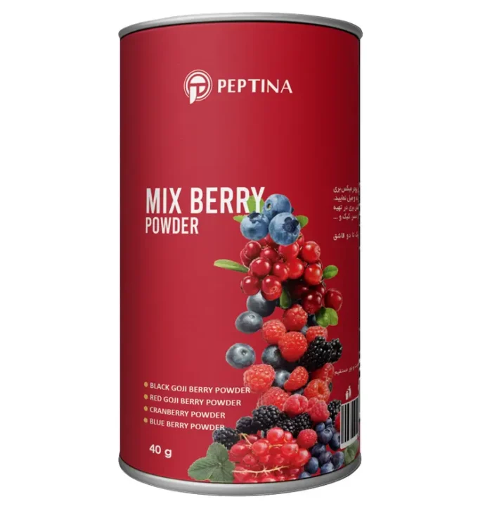 پودر میکس بری پپتینا قوطی 40 گرمی - Image 2