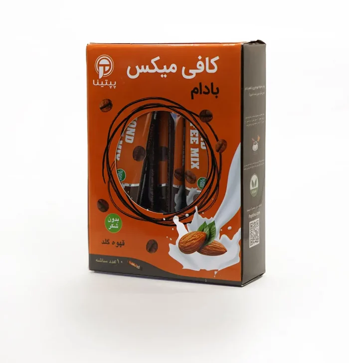 کافی میکس با پودر شیر بادام پپتینا - Image 3
