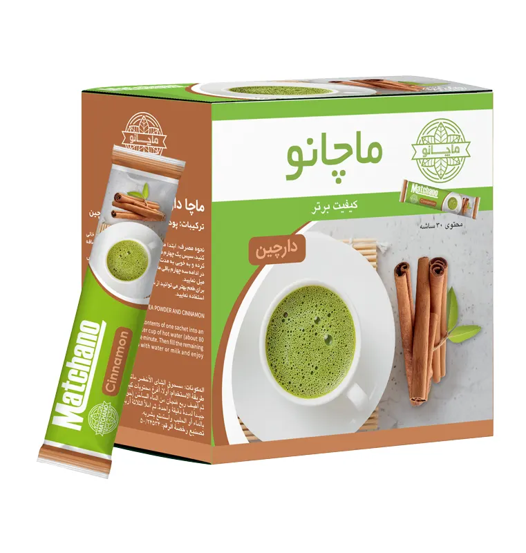 ماچا دارچین 30 عددی ماچانو