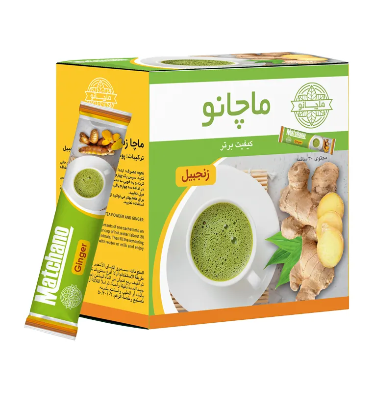 ماچا زنجبیل 30 عددی ماچانو