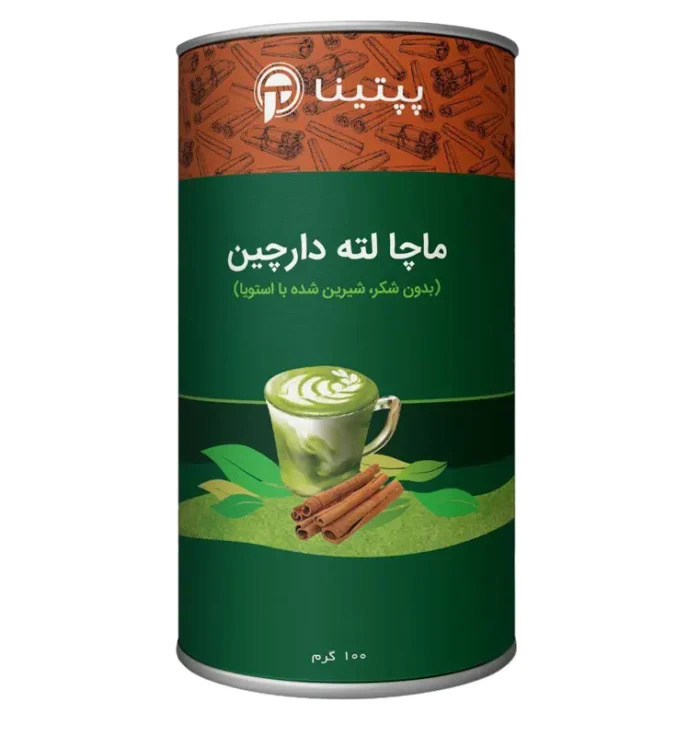 ماچا لته دارچین پپتینا