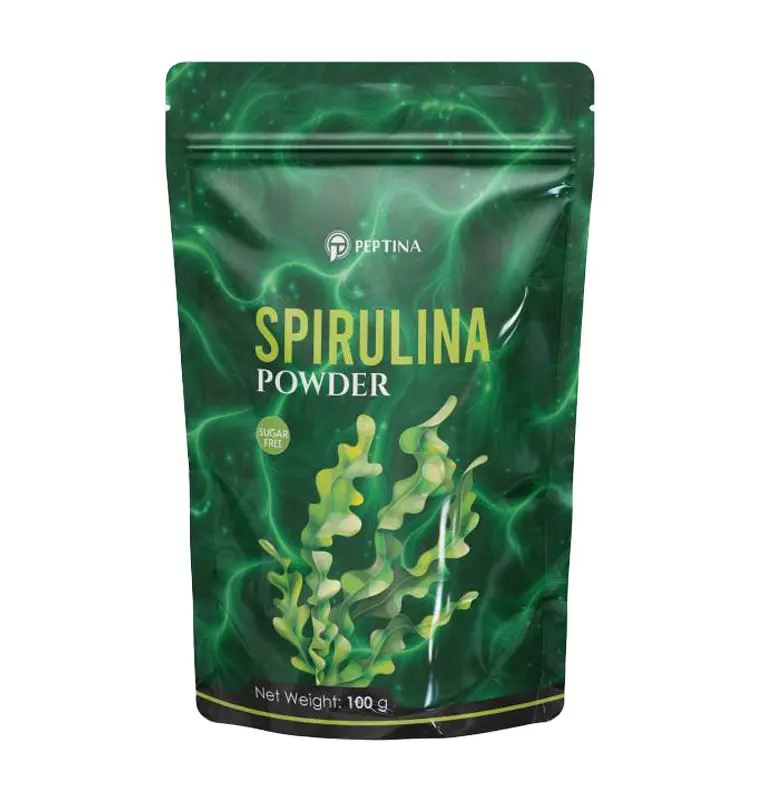 اسپیرولینا سبز 100 گرمی پپتینا