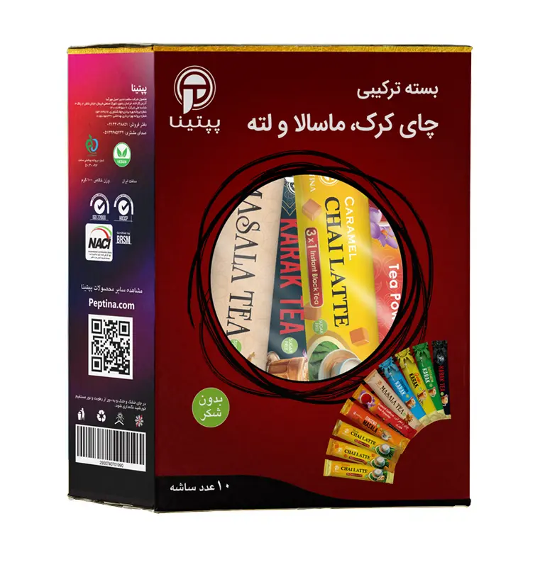 بسته ترکیبی چای کرک و چای ماساال و چای لته پپتینا