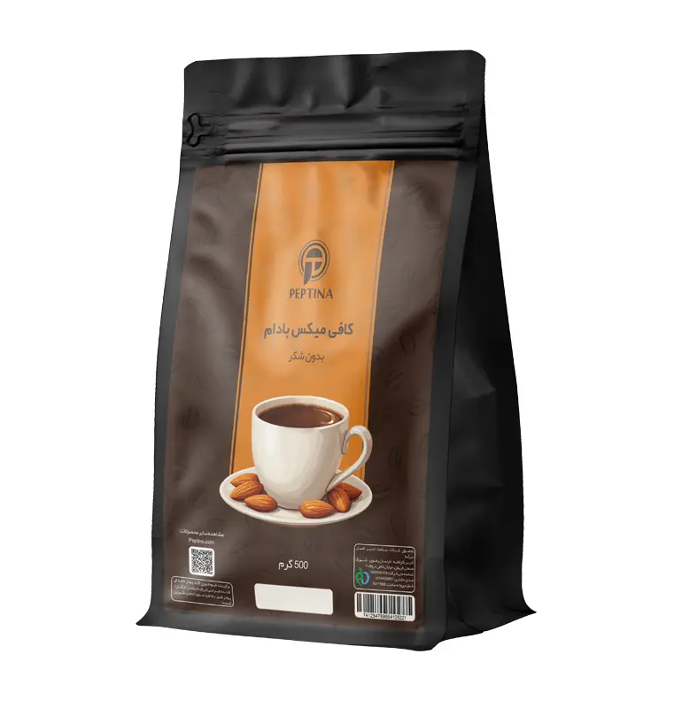 کافی میکس بادام پپتینا پاکت 500 گرمی