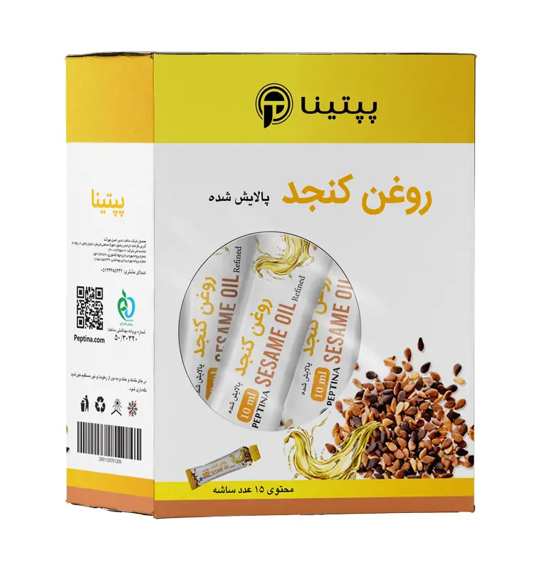روغن کنجد ساشه ای پپتینا