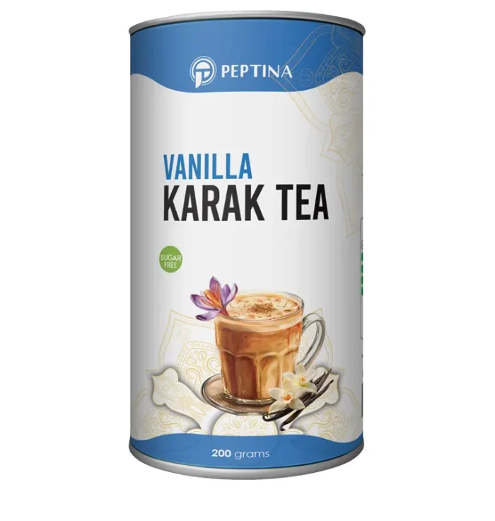 چای کَرک وانیل پپتینا قوطی 200 گرمی - Image 2