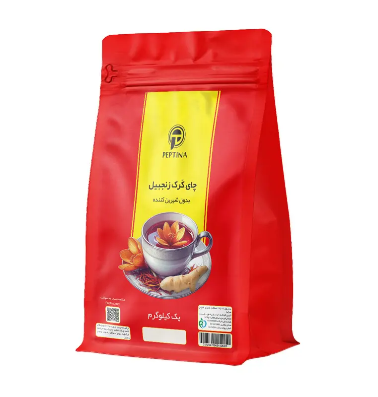 ginger crack tea without sweetener-761x800 چای کرک زنچبیل بدون شیرین کننده