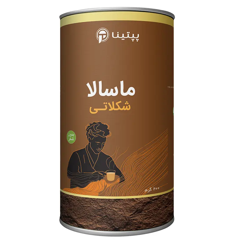 ماسالا شکلاتی قوطی 200 گرمی