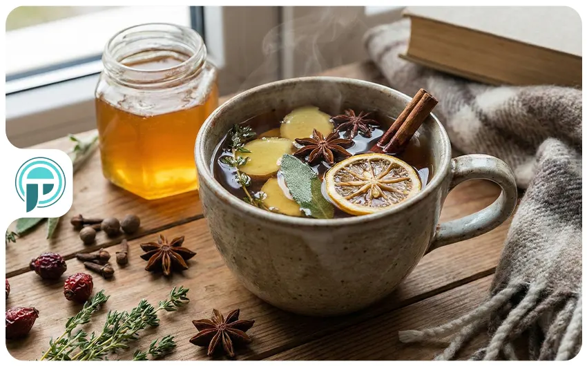 بهترین دمنوش برای سرفه در فصل سرد