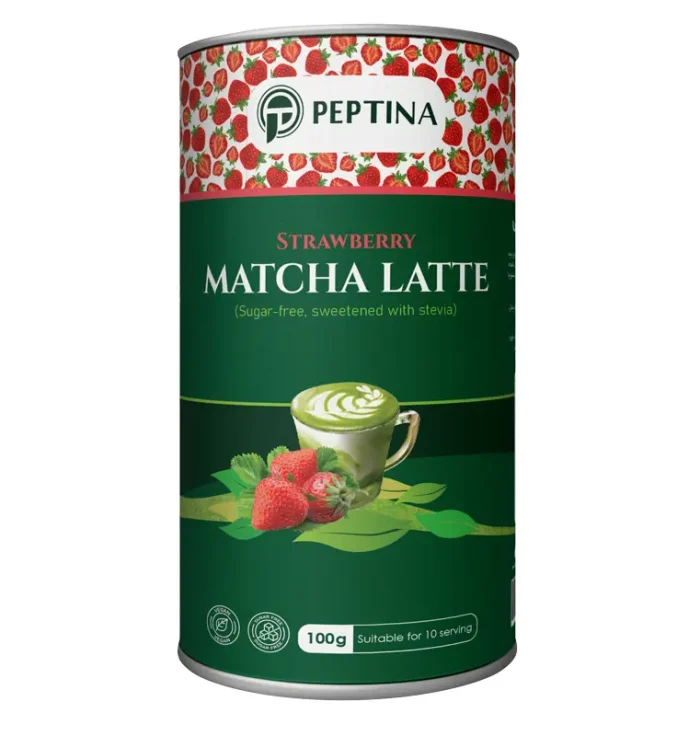 ماچا لته توت فرنگی پپتینا - Image 4