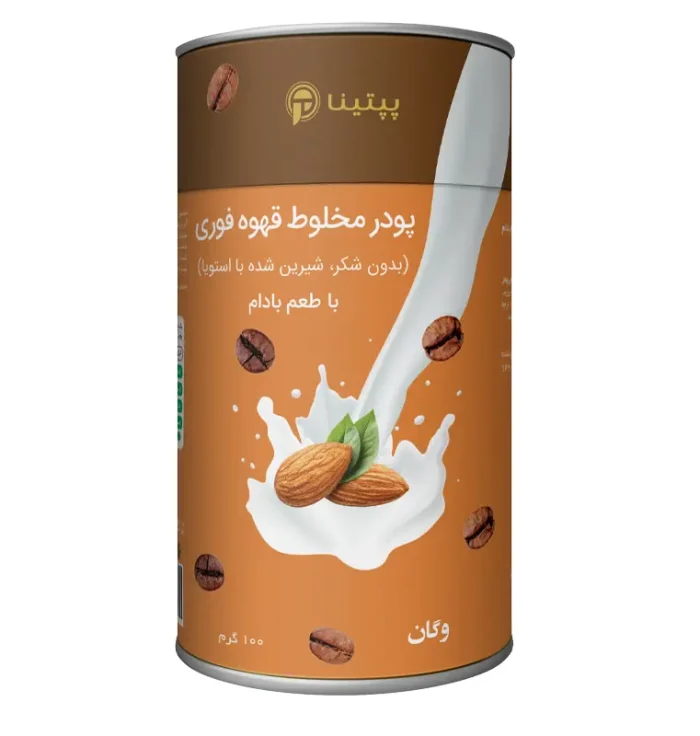 کافی میکس با پودر شیر بادام پپتینا - Image 3